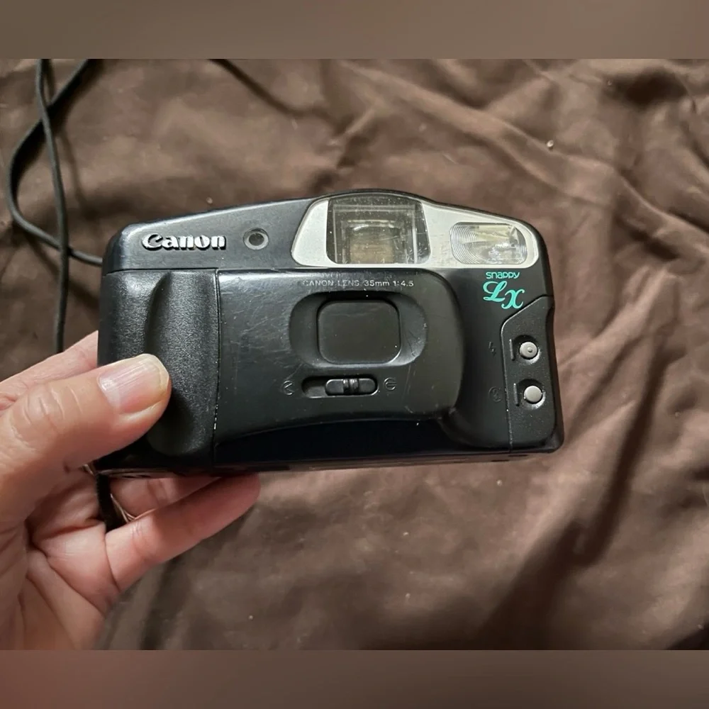 Canon Snappy Lx 35mm Point And Shoot Film Camera